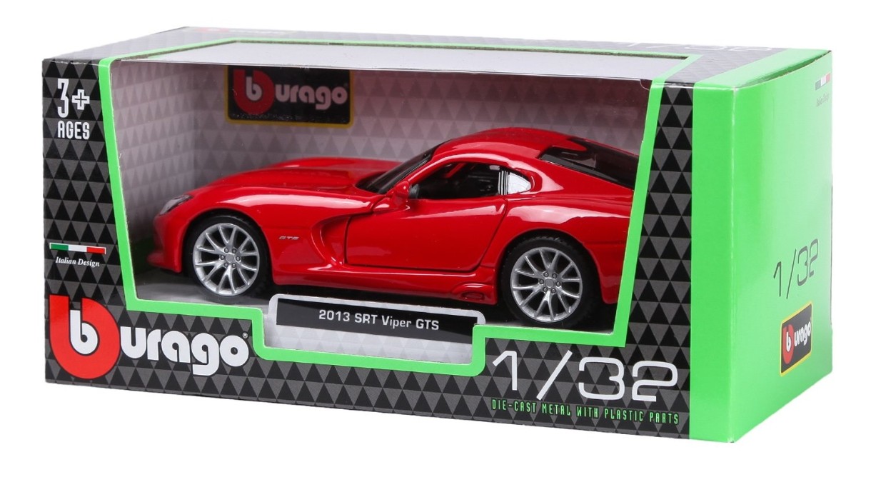 Машина Bburago 1:32 SRT Viper GTS (2013) (18-43033)