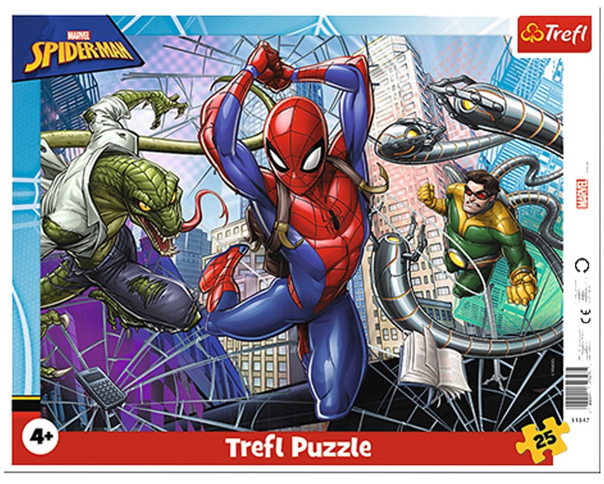 Puzzle Trefl 25 Frame Brave Spiderman (31347)