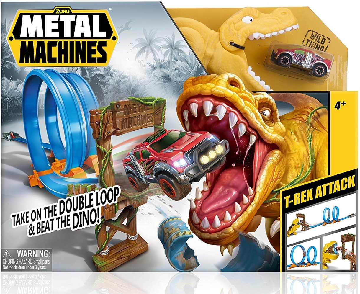 Детский набор дорога Metal Machines T-Rex (6702)