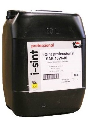 Моторное масло Eni I-SINT Professional 10W-40 20LT (103850)