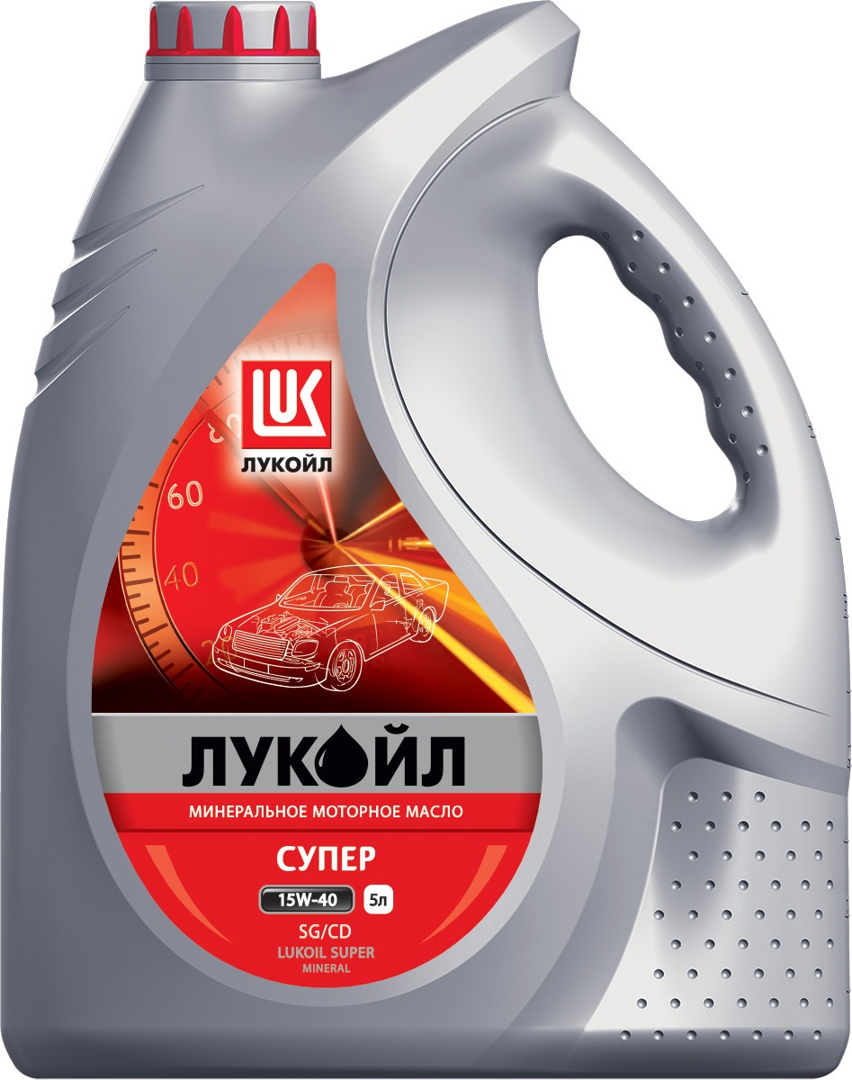 Моторное масло Лукойл Super API SG/CD 15W-40 5L