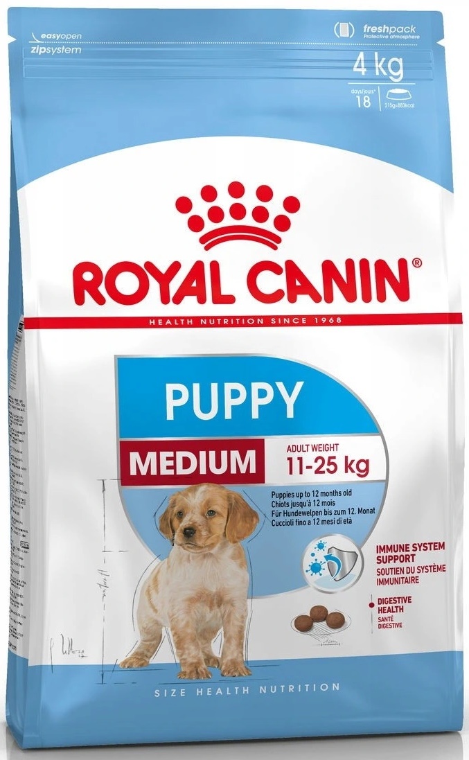 Сухой корм для собак Royal Canin Medium Puppy 10kg