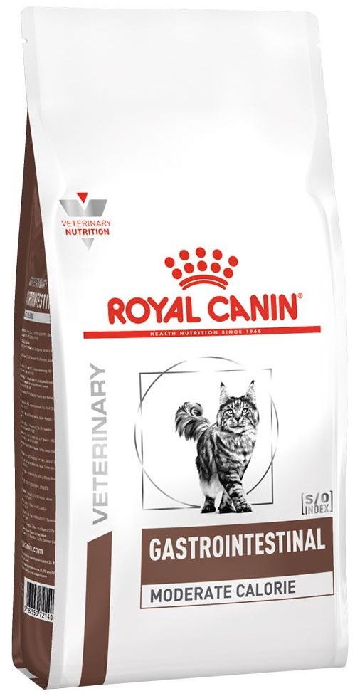 Hrană uscată pentru pisici Royal Canin Gastrointestinal Moderate Calorie Feline 400g