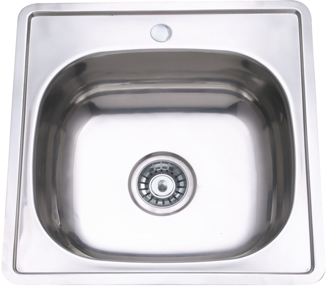 Chiuvetă de bucătărie Becky 130 (48x48) 0.8 BK EPL