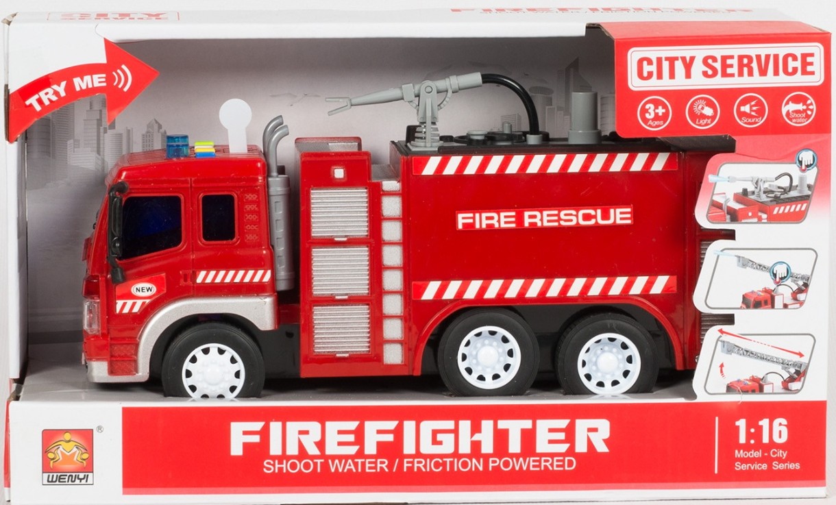 Машина Wenyi 1:16 Firefighter (WY351A)