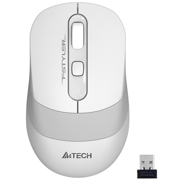 Mouse A4Tech FG10 White/Grey