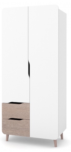 Dulap pentru copii Veres VR 38.40.2.13 850 Sydney Cappuccino\White