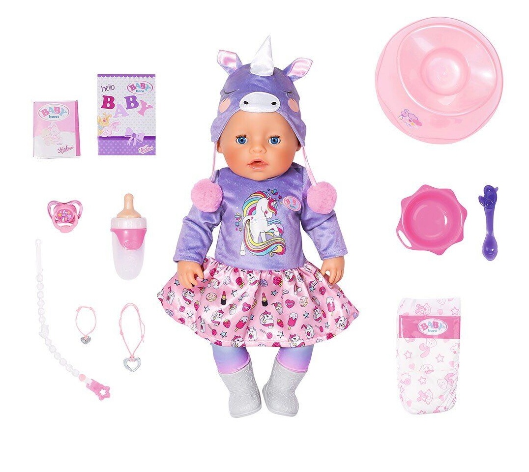 Păpușa Zapf Gentle Embrace-Cute Unicorn (828847)  