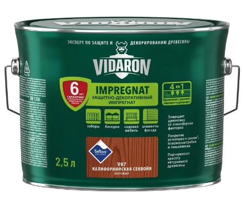 Пропитка для дерева Vidaron V07 2.5L