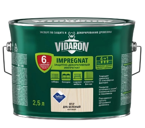 Пропитка для дерева Vidaron V17 2.5L, купить по выгодной цене с ...