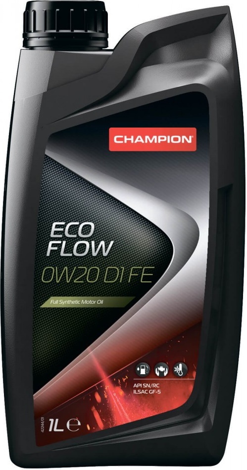 Моторное масло Champion Eco Flow 0W20 FE 1L, купить по выгодной цене с ...