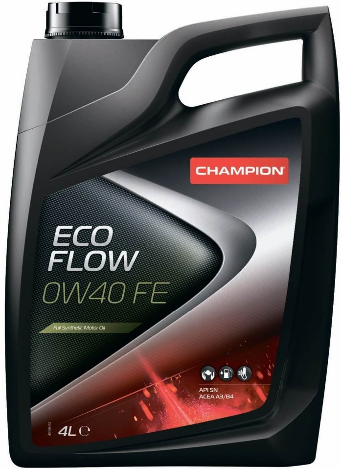 Моторное масло Champion Eco Flow 0W40 FE 4L