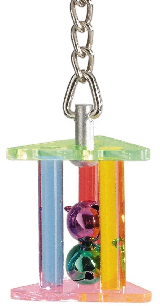 Игрушка для птиц Beeztees Toy with Two Bells (10473)