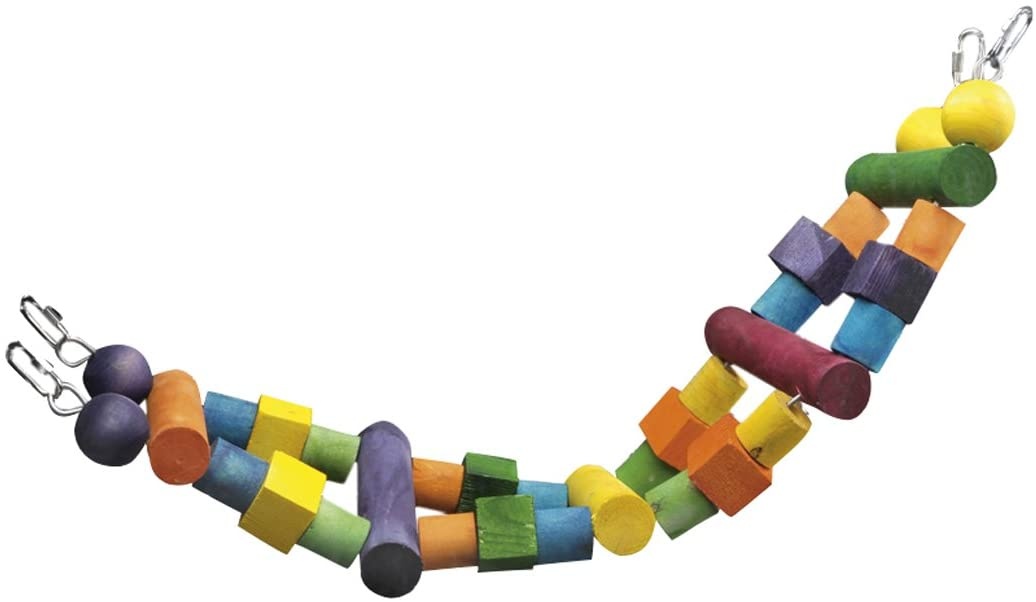 Игрушка для птиц Beeztees Wooden Ladder Rope (5516)