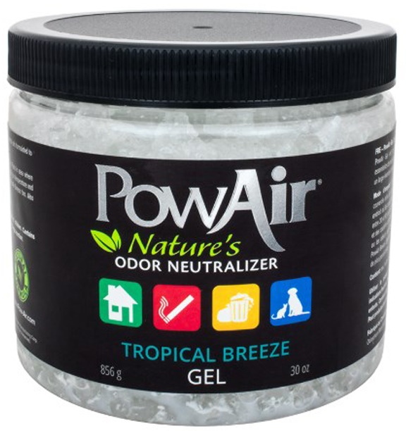 Нейтрализатор запаха PowAir Gel Tropical Breeze 856g