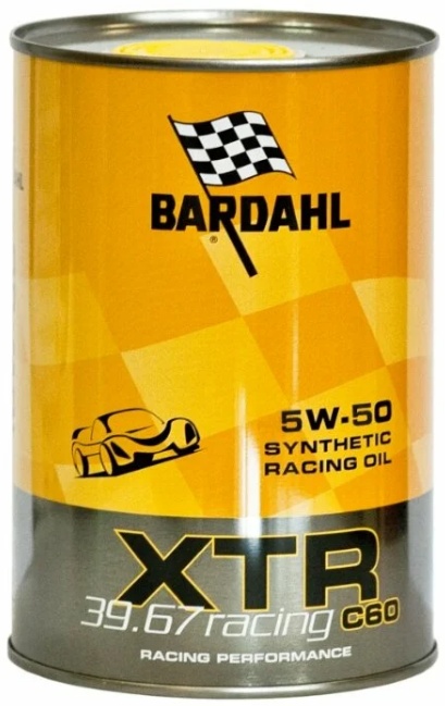 Моторное масло Bardahl XTR C60 Racing 5W50 1L