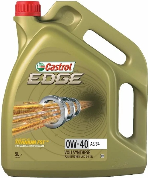 Моторное масло Castrol Edge 0W-40 A3/B4 5L