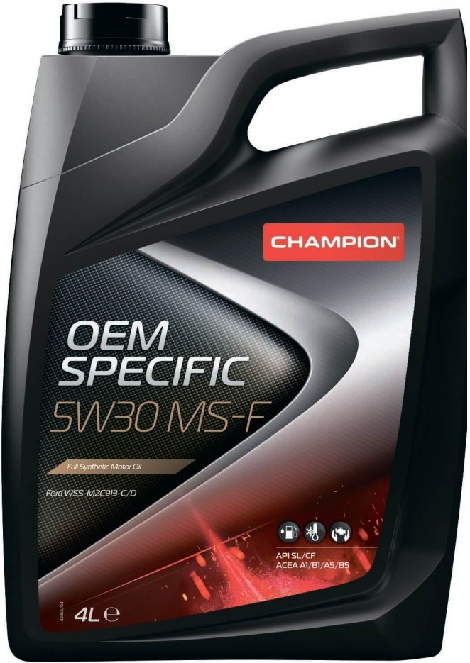 Моторное масло Champion Oem Specific 5W30 MS-F 4L