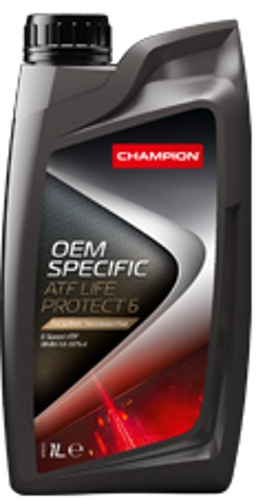 Трансмиссионное масло Champion Oem Specific ATF Life Protect 6 1L