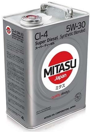 Моторное масло Mitasu Super Diesel CI-4 5W-30 4L