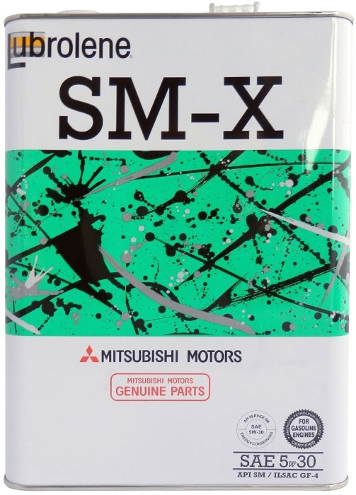 Моторное масло Mitsubishi Lubrolene SM-X 0W20 4L
