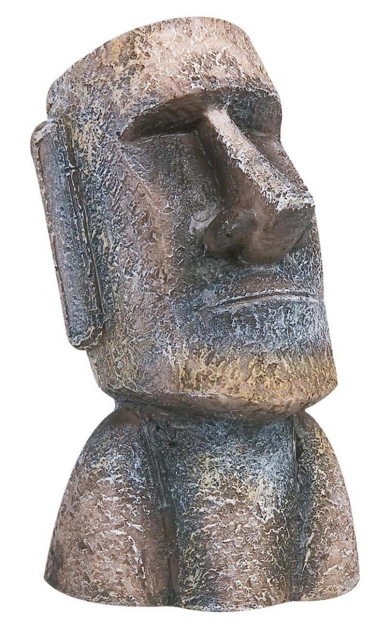 Decor pentru acvarii și terarii Flamingo Moai M (401643)