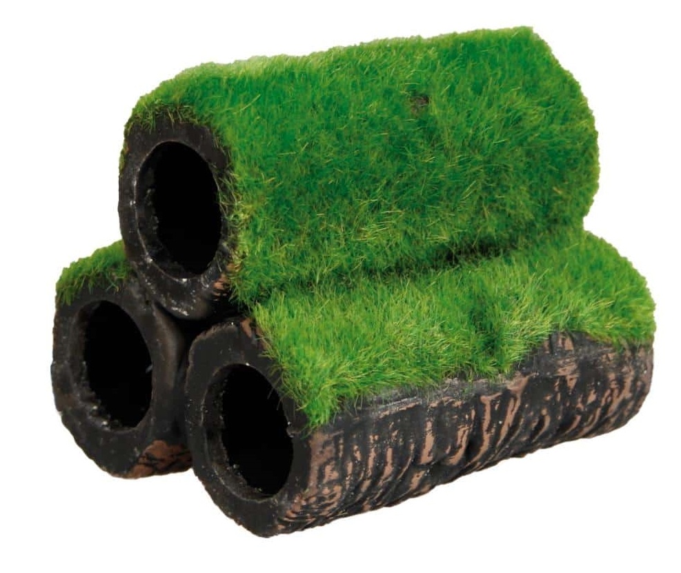 Decor pentru acvarii și terarii Flamingo Tubes with Moss (406441)