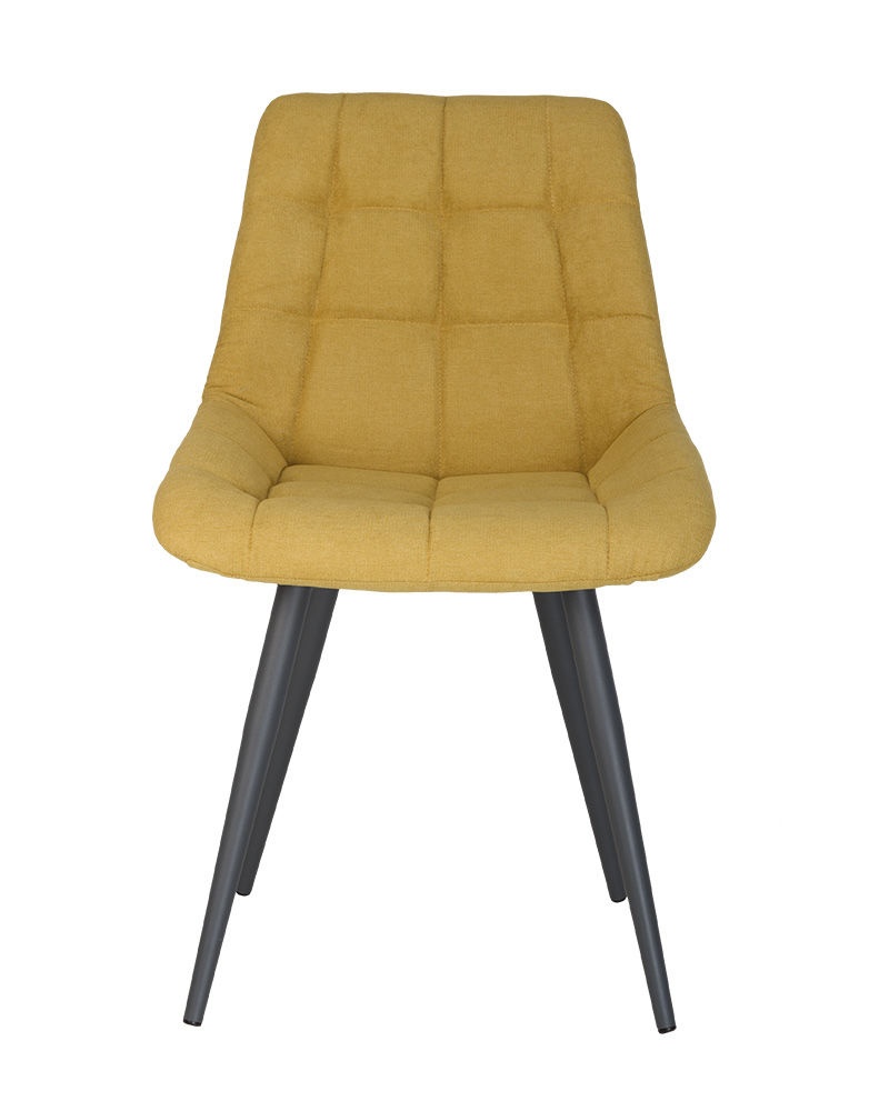 Scaun Deco Nicole Soro-40 Yellow/Black Legs