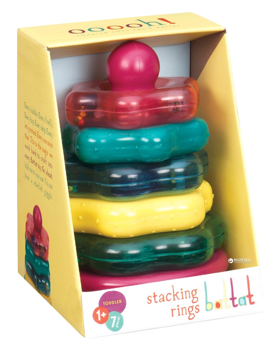 Пирамидка Battat Stracking Rings (BT2407Z) 