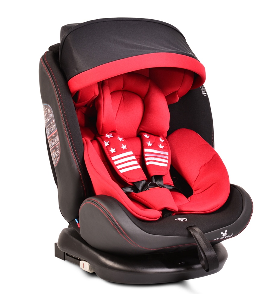 Scaun auto pentru copii Cangaroo Pilot Isofix Red