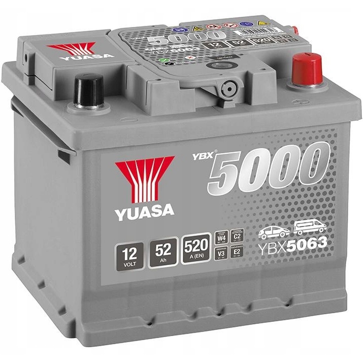 Автомобильный аккумулятор Yuasa YBX5063