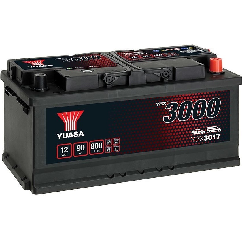 Автомобильный аккумулятор Yuasa YBX3017