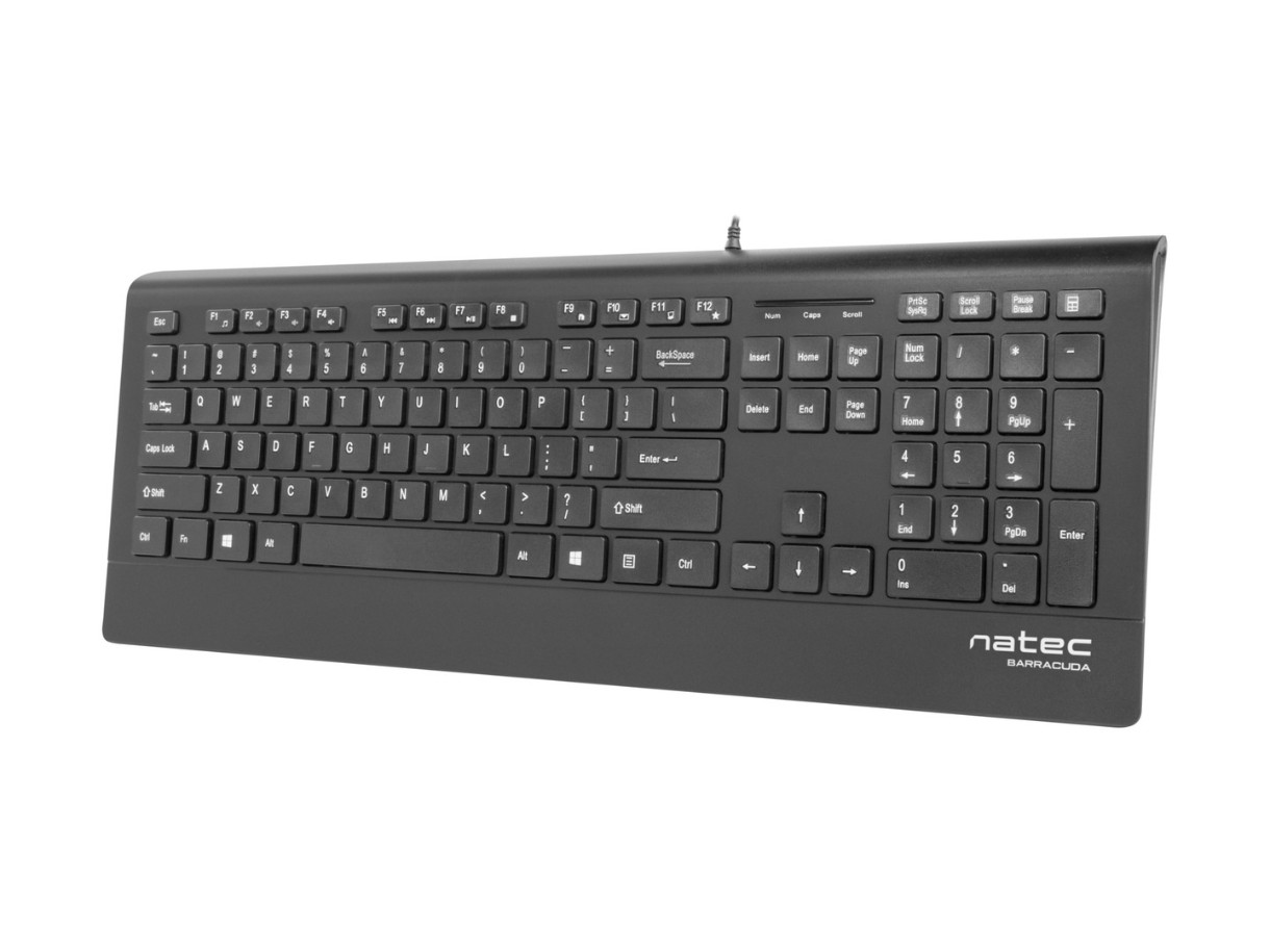 Tastatură Natec Barracuda Slim (NKL-0876)