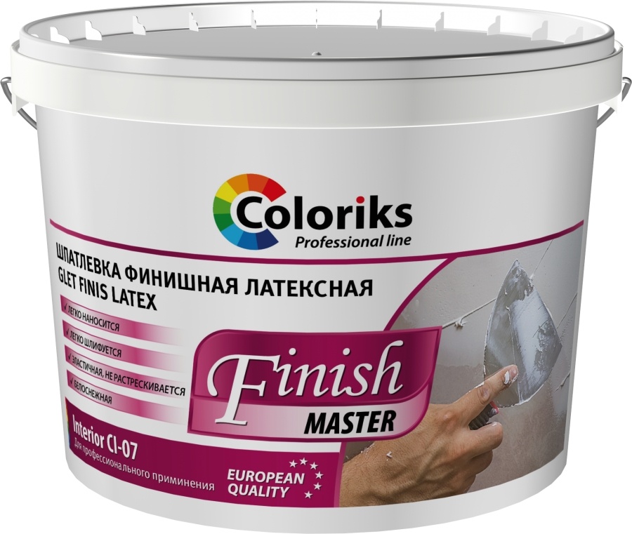 Glet pentru pereti si tavane Coloriks Finish Master 5kg