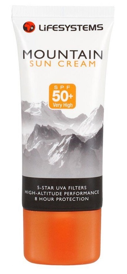Солнцезащитный крем Lifesystems Mountain SPF50 + Sun Cream (40121)