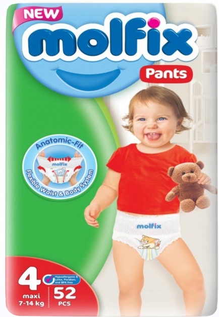 Scutece Molfix Maxi 4/52pcs