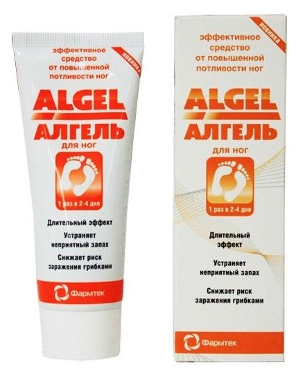 Antiperspirant pentru picioare Algel Long Lasting Effect 75ml