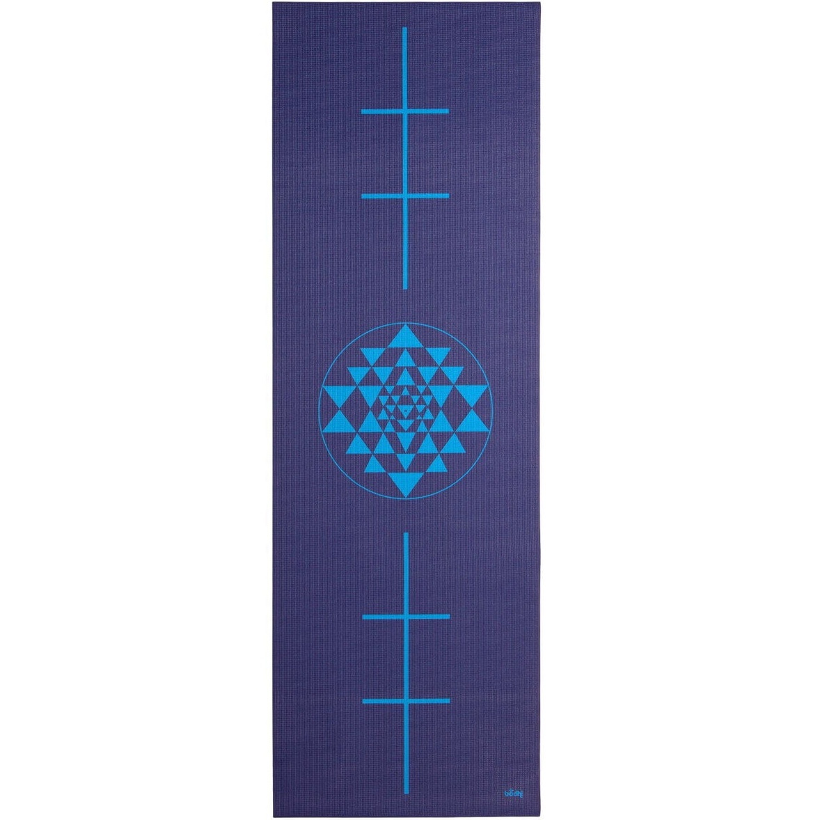 Коврик для йоги Bodhi Yoga Leela Yantra Blue