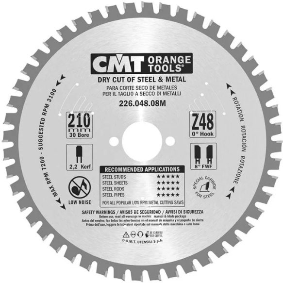 Disc de tăiere CMT 226.048.08M