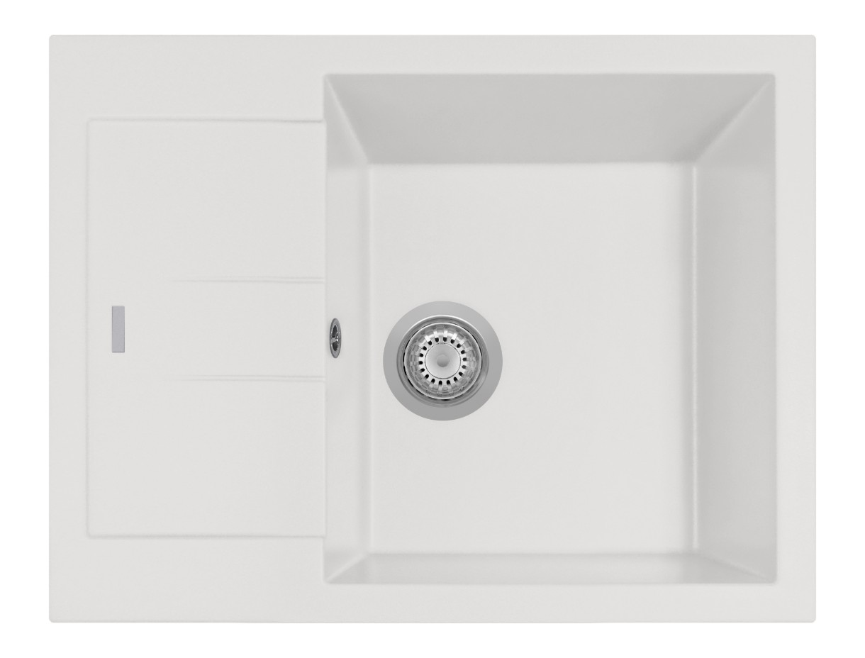 Chiuvetă de bucătărie Plados Elegance AM6510 UG58 Milk White
