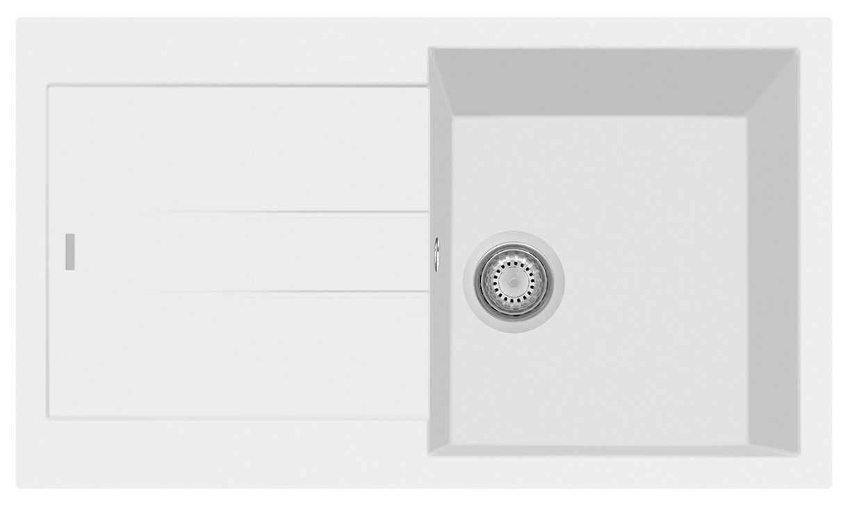 Кухонная мойка Plados Elegance AM8610 NS N1 Pure White