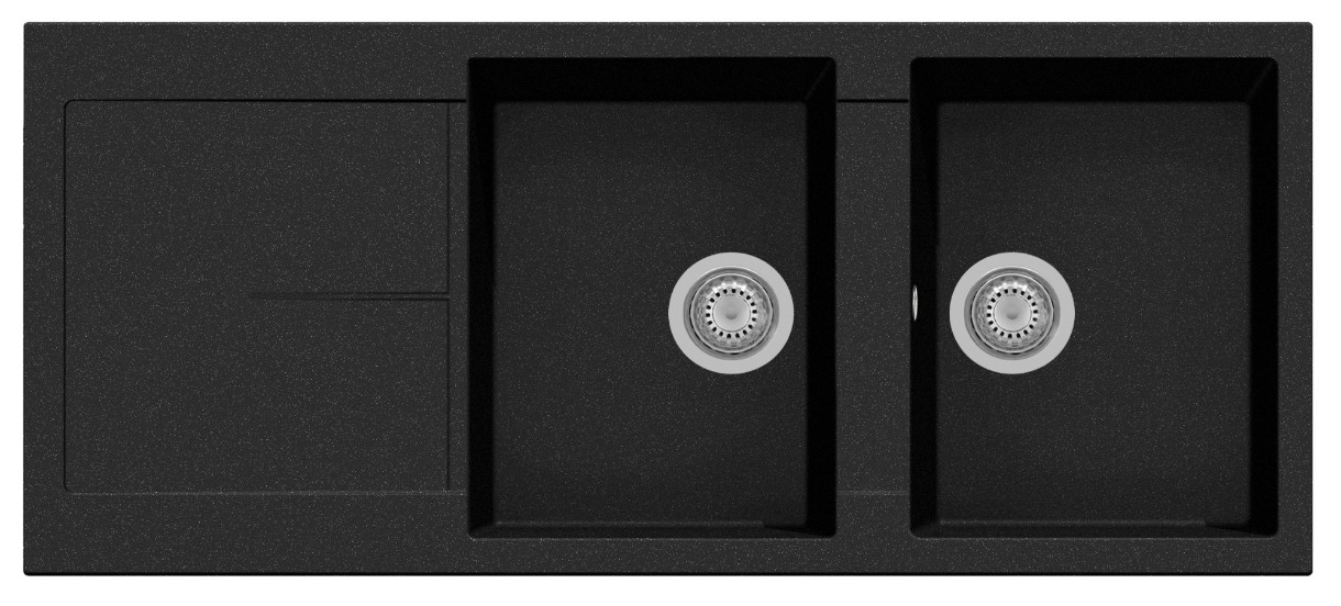 Chiuvetă de bucătărie Plados Infinity NF11620 UM44 Black