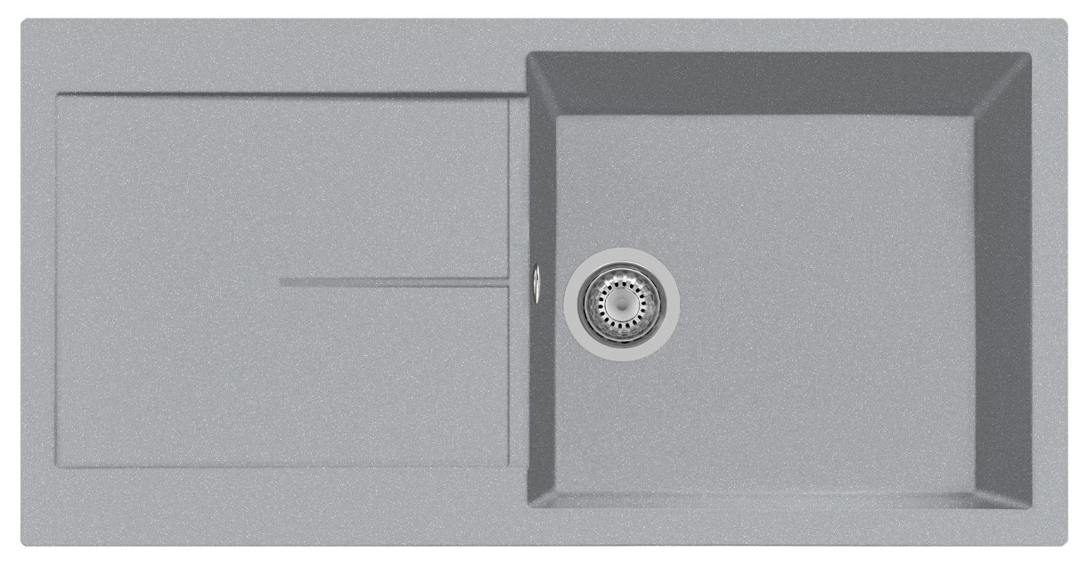 Chiuvetă de bucătărie Plados Infinity NF9910 UM41 Aluminium