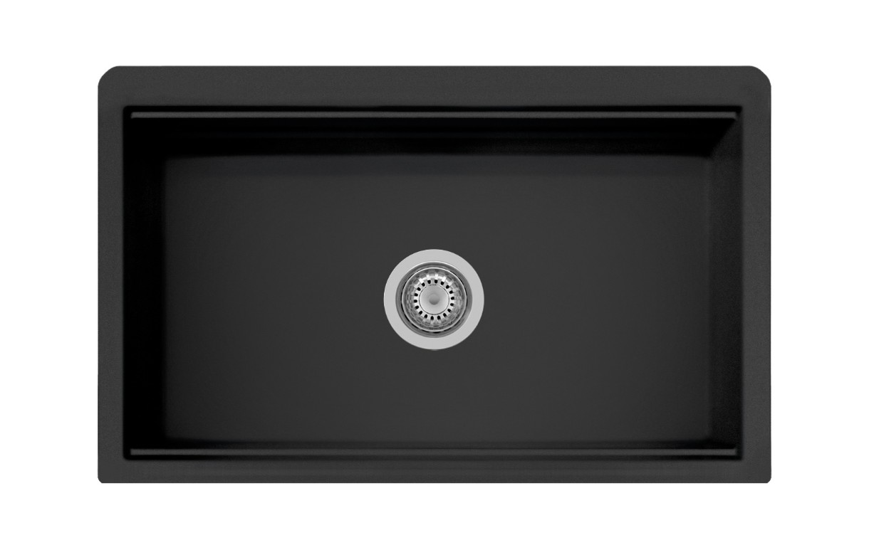 Кухонная мойка Plados Lux LX8410 UG70 Black Matt