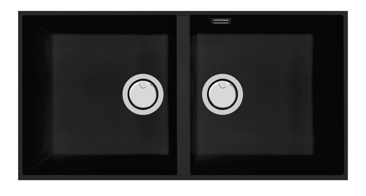 Кухонная мойка Plados One AM8620IT NS N6 Deep Black