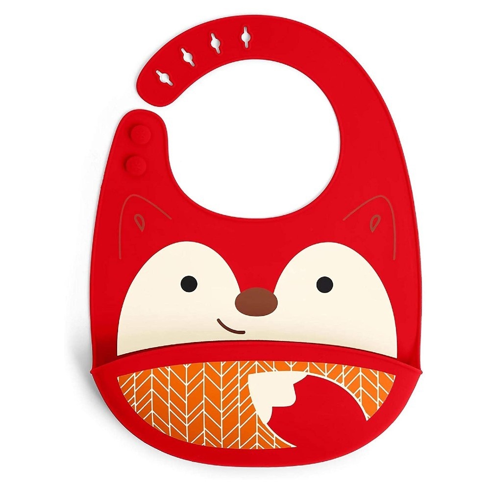 Слюнявчик Skip Hop Fold & Go Zoo Fox (9I415310)