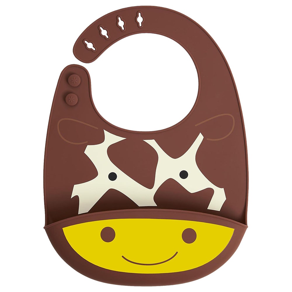 Слюнявчик Skip Hop Fold & Go Zoo Giraffe (9I415410)