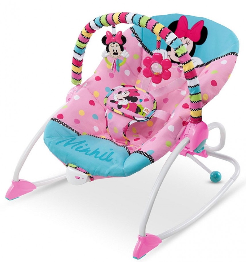 Детский шезлонг Bright Starts Minnie Peekaboo