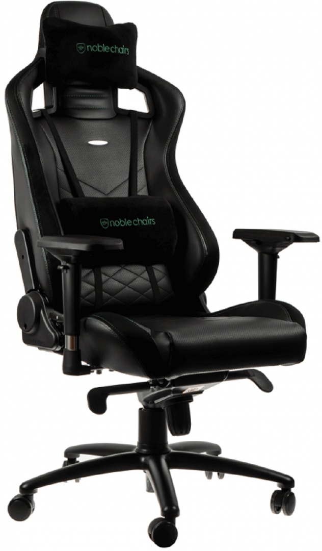 Scaun gaming Noblechairs EPIC Black/Green