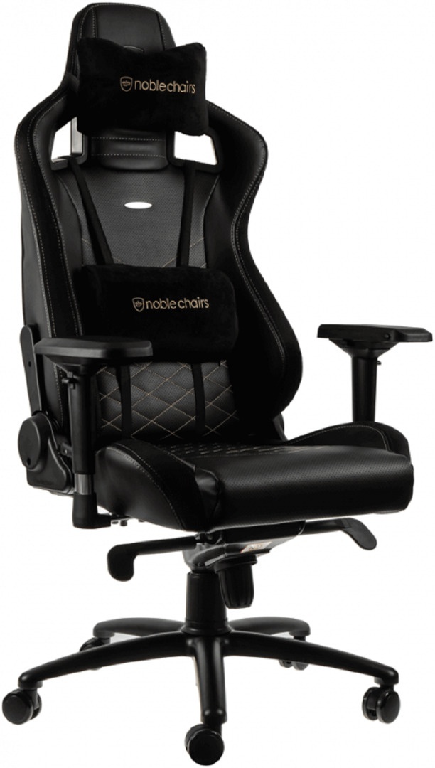 Геймерское кресло Noblechairs EPIC Black/Gold